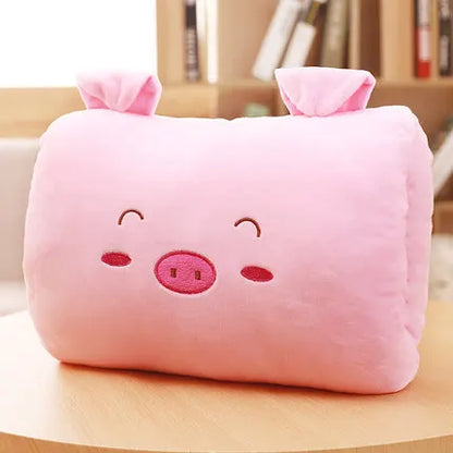 Kids cute gift Cartoon hand pillow Hand Warmer Nap weak hero class 1 arm pillow suho Non electrical Travel essentials.