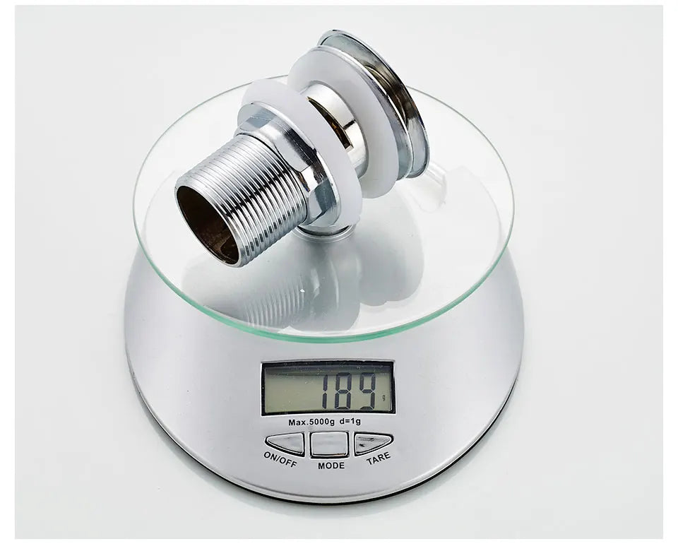 Bad Eitelkeit Waschbecken Pop Up Abfluss mit Überlauf, Wasserhahn Schiff Pop Up Abfluss Stopper