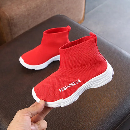 autumn new fashionable net breathable leisure sports running shoes for girls shoes for boys brand kids shoes.