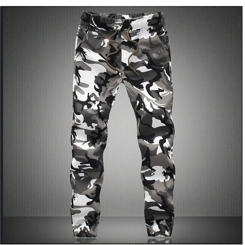 Camouflage Military Jogger Pants Men 2025 Pure Cotton Mens Spring Autumn Pencil Harem Pant Men Comfortable Trousers Camo Joggers.