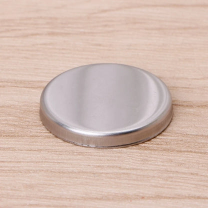 HUAMIANLI 10 Pcs New 3 Size Empty Magnetic For Eye Eyeshadow Shadow Makeup Powder Fundation Refill Palette Silver.