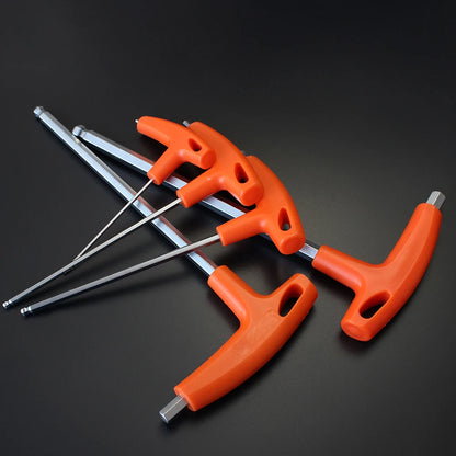 2/2,5/3/4/5/6/8/10 mm Kugel/Flachkopf Inbusschlüssel Inbusschlüssel Handwerkzeug Universal Quick Snap Adapter Chrom-Vanadium-Stahl Sechskant