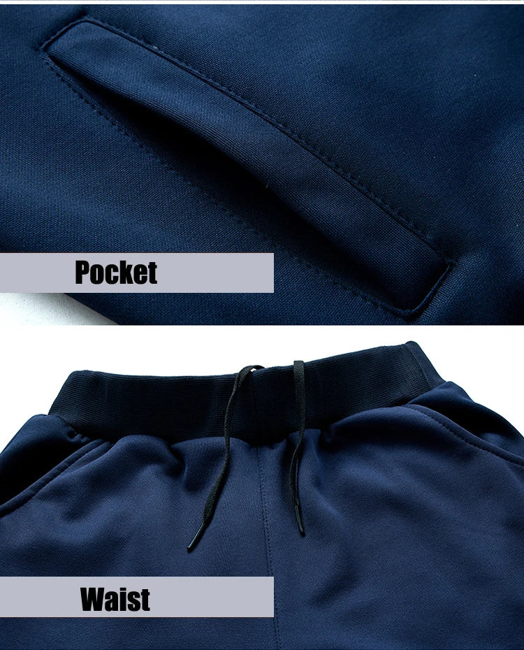 Men Sportwear Sets Fashion Autumn Spring Sporting Suit Sweatshirt +Sweatpants Mens Clothing 2 Pieces Sets Slim Tracksuit hoodies.