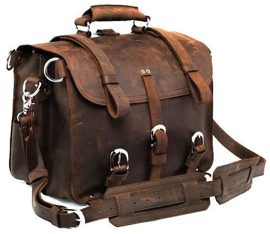 Vintage Crazy Horse Echtes Leder Männer Reisetaschen Gepäck Reisetasche Leder Männer Duffle Bag Große Männer Wochenende Tasche Übernachtung