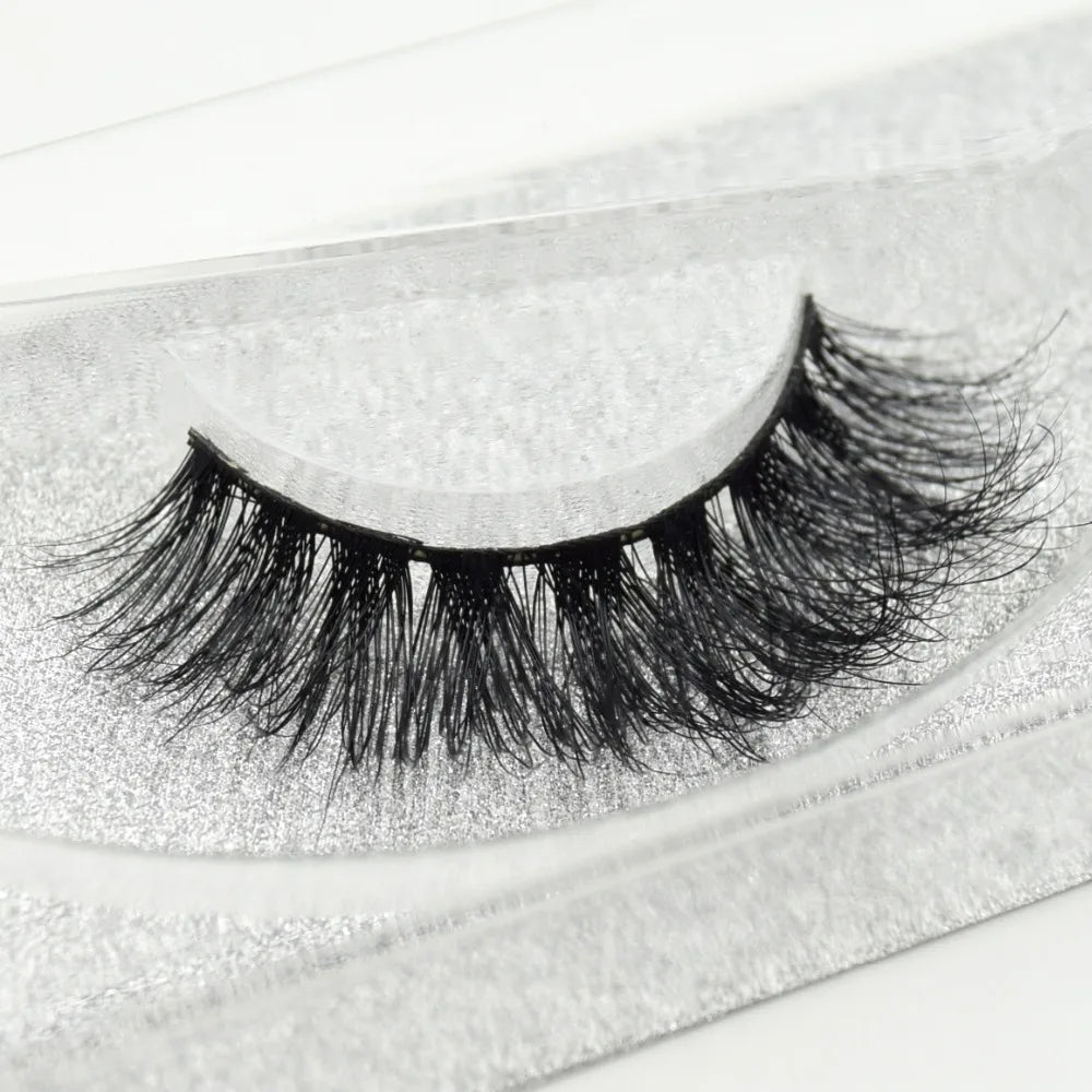 Visofree Eyelashes 3D Mink Eyelashes Long Lasting Mink Lashes Natural Dramatic Volume Eyelashes Extension False Eyelashes D08.