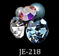 10pcs Diamond Crystal Nail Decors Pearl+Rhinestone+Alloy Germ Accessory Nail Art Decorations Glitter DIY 3D Nails Jewelry Charms.