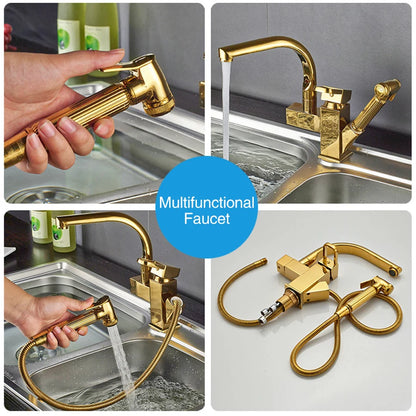 SUS 304 Stainless Steel Luxury Gold Nanometer Island Kitchen Sink Manual Single Bar Counter Mini Kitchen Sinks
