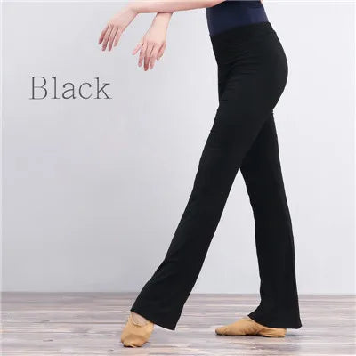 Running Sport Pants Woman Fitness Yoga Pants Yoga Legging Dance Pants High Waist Stretch Slim Ballet Pants Ladies.