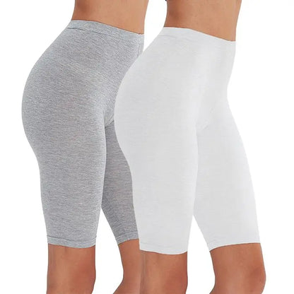 2pcs/3pcs Pack Eco-Friendly Viscose Spandex Legging Shorts For Woman Fitness Active Wear Very Soft Comfortable  M30181.