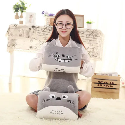 Kids cute gift Cartoon hand pillow Hand Warmer Nap weak hero class 1 arm pillow suho Non electrical Travel essentials.