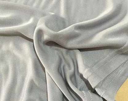 Men's Spring Summer Thin 100% Natural Silk T-shirt Male Elastic Casual Breathable Summer Silk Shirt Tops TB1167.