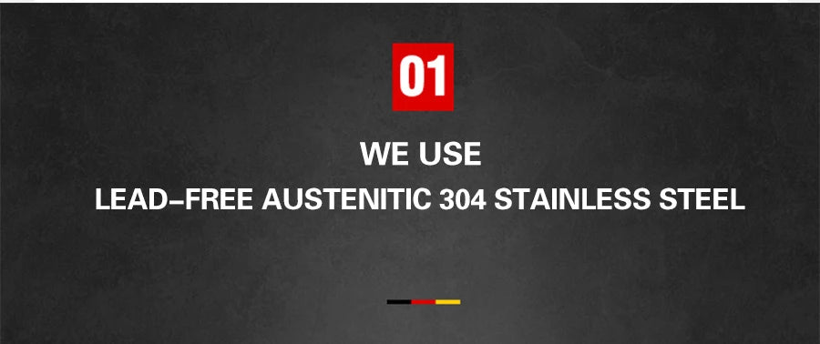 Kitchen sink lead-free handmade brushed 304 stainless steel 3mm thickness single bowl large size kitchen sink