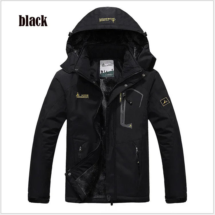 Winter Parka Men Windbreak Plus Thick Warm Windproof Fur Coats Male Military Hooded Anorak Jackets Men's Winter Jackets.