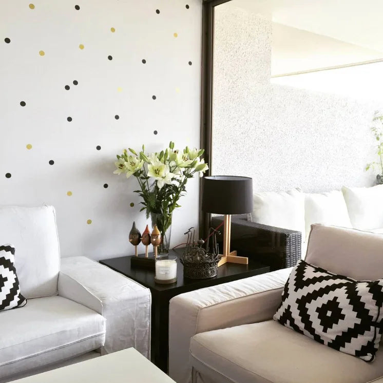 Black Dots Wall Stickers For Kids Room Baby Nursery Stickers Home Decor Kids Wall Sticker Baby Room Children Home Decoration.