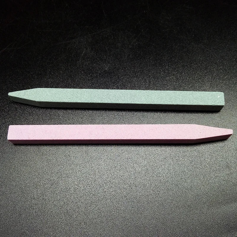 2pcs/lot Practical Stone Ceramic Nail Files Pumice Cuticle Remover Trimmer Nail Buffer Saws Art Manicure Tools.