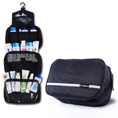 Men Large Waterproof Makeup Bag Male Female Travel Beauty Cosmetic Organizer Case Big Necessaries Make Up Women Toiletry Pouch.
