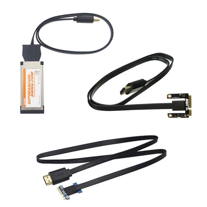 EXP GDC for Laptop External Graphics Card Notebook PCIE Dock Video Card Optional Mini PCI-E NGFF M.2 A E Key Expresscard.