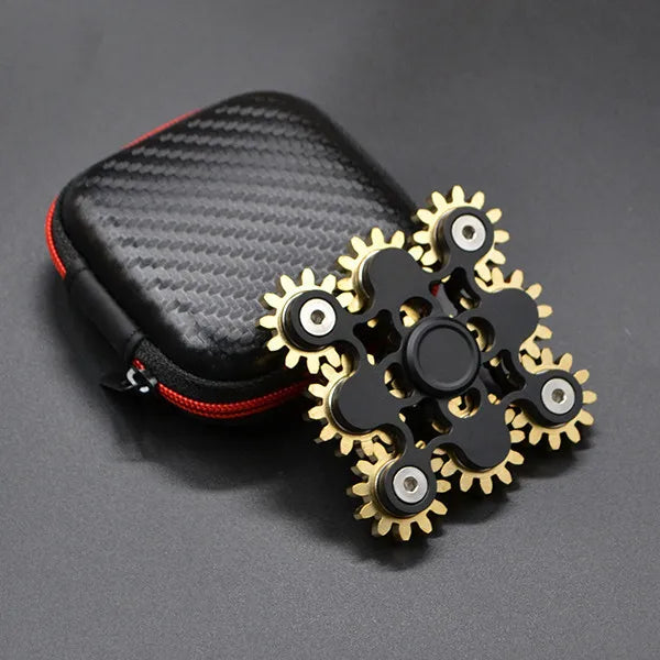 9 Gears Hand Spinner High Quality Metal Fidget Spinners R188 Smooth Bearing Adult Stress Relief Toy Anti Stress Fidget Toys.