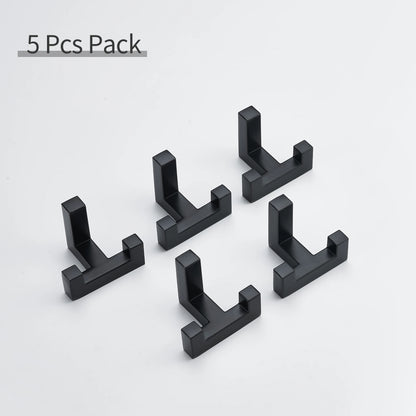 SARIHOSY Schwarze Kleiderbügelhaken, Heimaufbewahrung, Wandhaken für Schlüssel, Hut, Tasche, Badezimmer, Handtuchhaken, Küche, Wandaufbewahrung