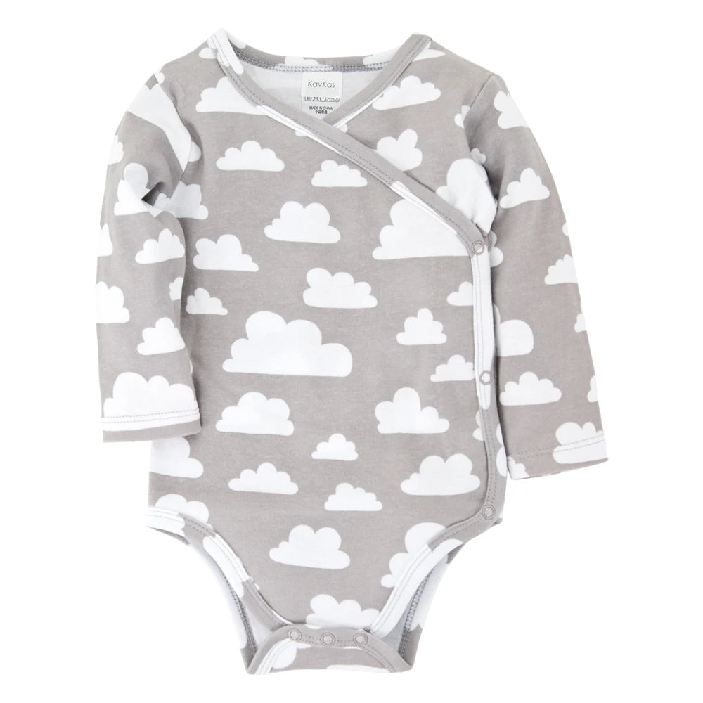 Honeyzone Baby kleidung Bodysuit Baby Baby Stram pler Neugeborene Langarm Baumwolle Overall Cartoon Kostüme Stram pler Bebe.