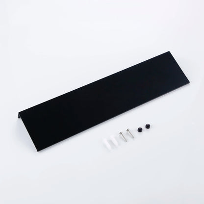 Mattschwarzes Wandregal, Badezimmerregale, Badezimmerzubehör, 30–50 cm, moderne Küche, Dusche, Bad, Lagerregal, Großhandelsförderung