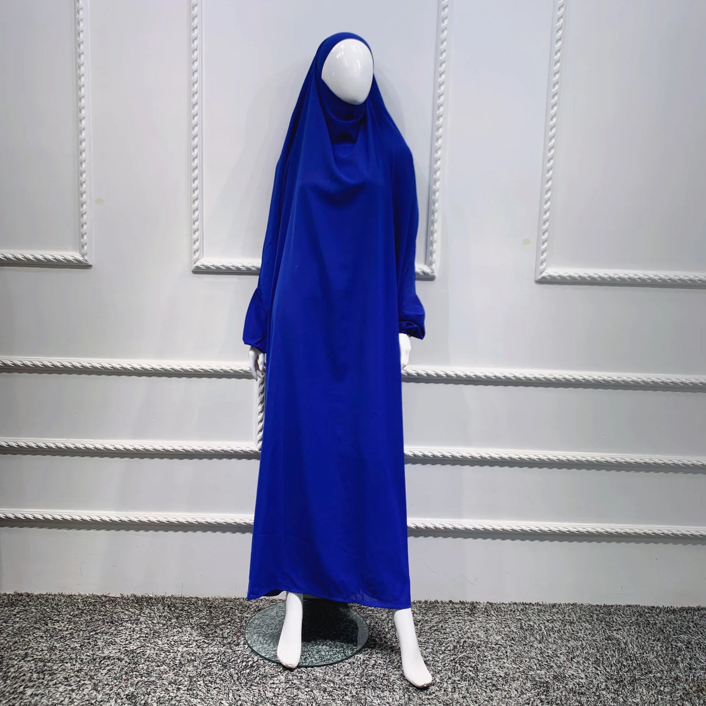 Eid Hooded Muslim Women Hijab Dress Prayer Garment Abaya Long Khimar Full Cover Ramadan Gown Abayas Islamic Clothes Niqab jilbab.