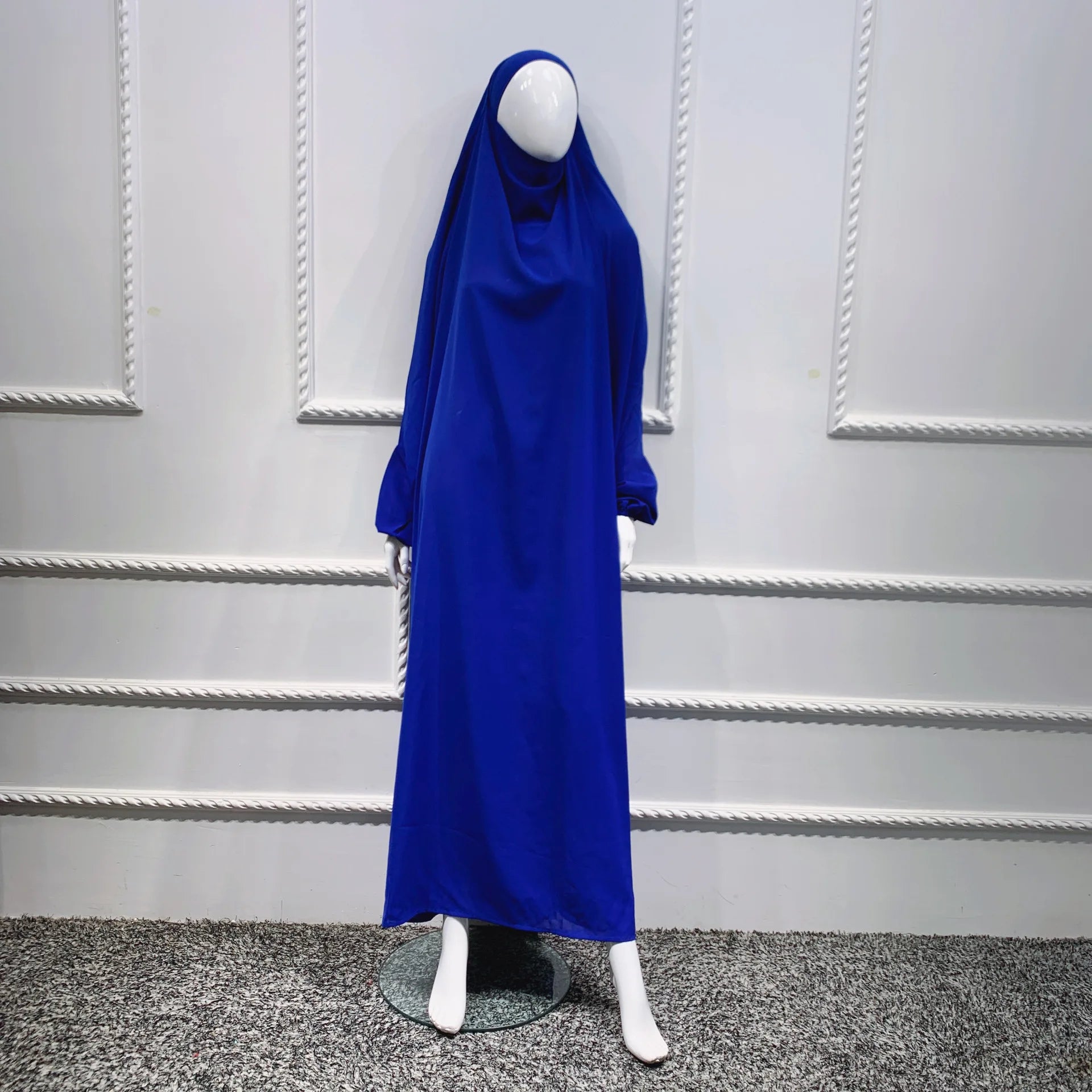 Eid Hooded Muslim Women Hijab Dress Prayer Garment Abaya Long Khimar Full Cover Ramadan Gown Abayas Islamic Clothes Niqab jilbab.