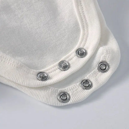 Winter Herbst Baumwolle Baby Strampler Weiß Langarm Bodys für Kind Baby Mädchen Jungen Kleidung