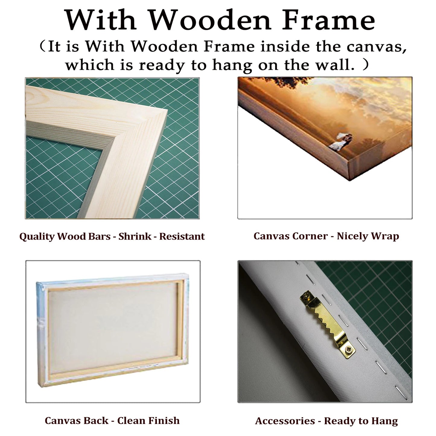 Wall Art Canvas Prints for Home Decoration Islamic Arabic Poster Calligraphy Religious Quran Paintings for Living Room Office.