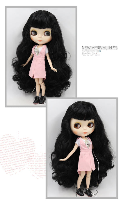 ICY DBS blyth doll 1/6 bjd toy joint body white skin shiny & matte face 30cm on sale special price toy gift anime doll.