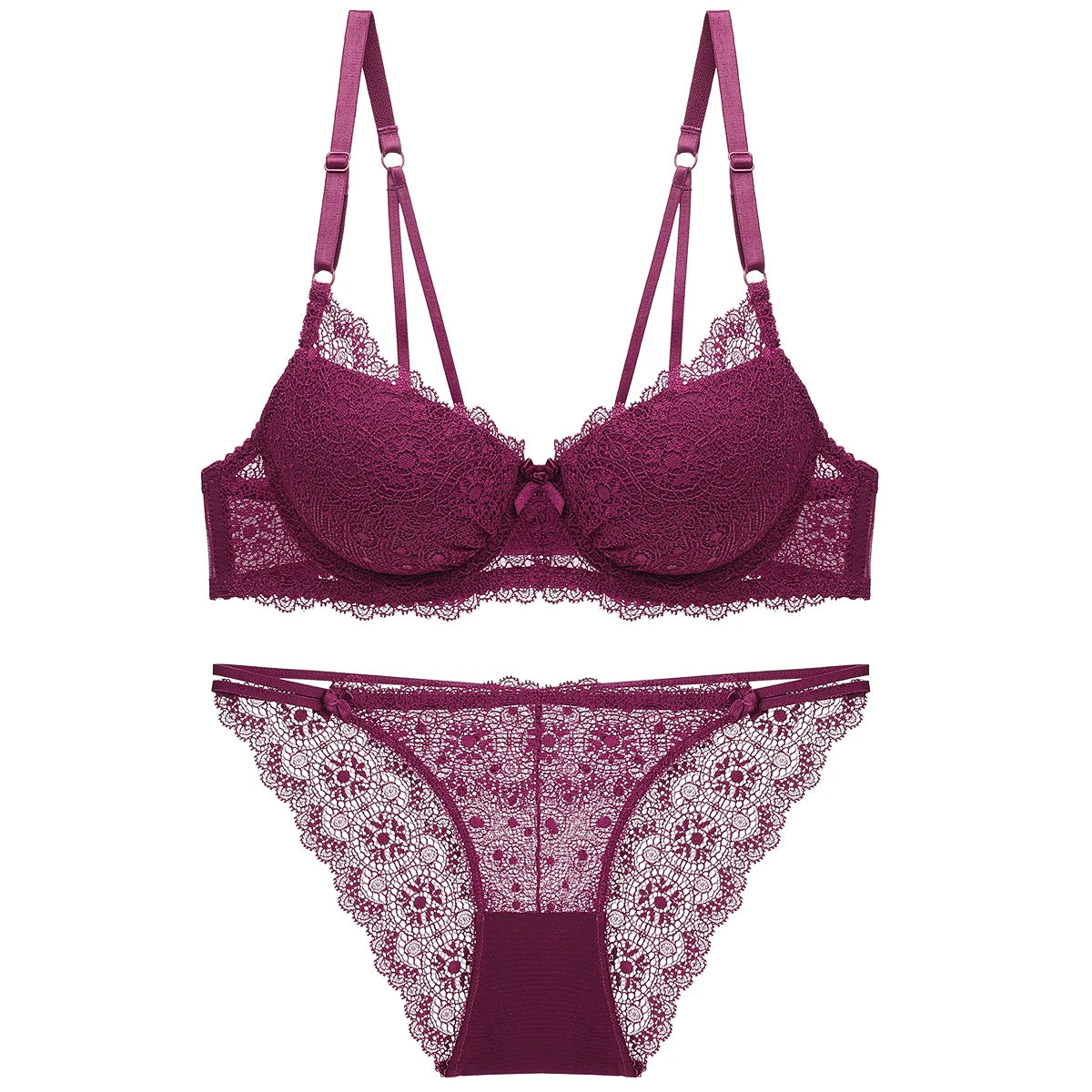 OEM ODM Manufacturers Sell Well Latest New Design Embroidery Lady Underwear Panty Bras in Stock.