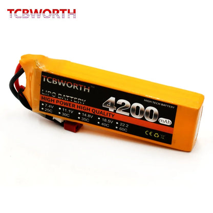 3S RC LiPo Battery 3S 11.1V 1300 1500 1800 2200 3000 3500 4200 6000mAh 25C 35C 60C For RC Airplane Drone Boat 11.1V LiPo 3S