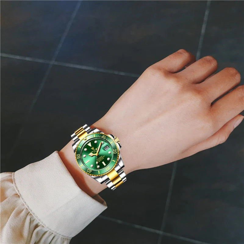 LIGE Women Watches Mechanical Watch Luxury Bracelet Wrist Wristwatch Elegant Ladies Automatic Date Clock Watch Relogio Feminino.