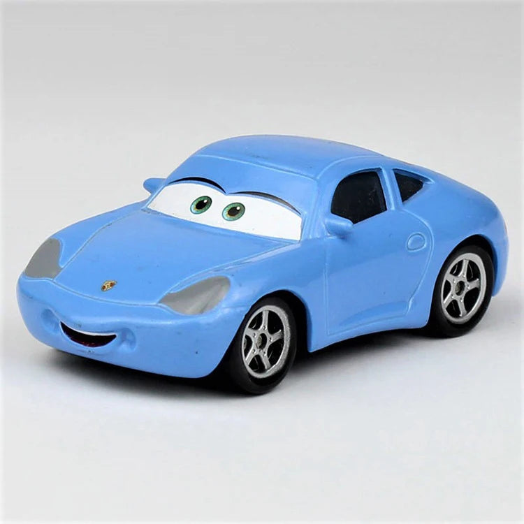 Cars Disney Pixar Cars 2 3 Toy Lightning McQueen Mater Sheriff Alloy Metal Model Car 1:55 Metal Toys Vehicles Boy Children Gifts.