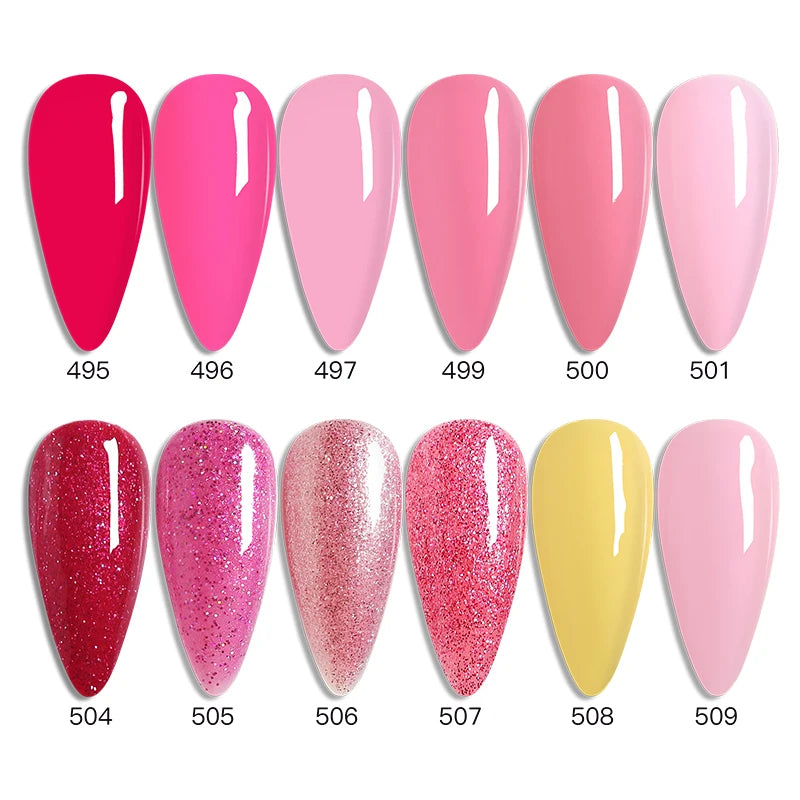 Ibdgel 12 Colors 15ML Nail Gel Polish Nail Accessories Semi-permanent Varnish Nail Art Nail Soak Off LED UV Gel Nail Venalisa