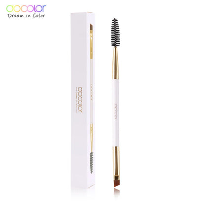 Docolor  Eyebrow Brush+Eyebrow Comb Beauty Eyebrow Brush Professional Makeup Brushes For Eye Brow Brush Eye Blending Brush.