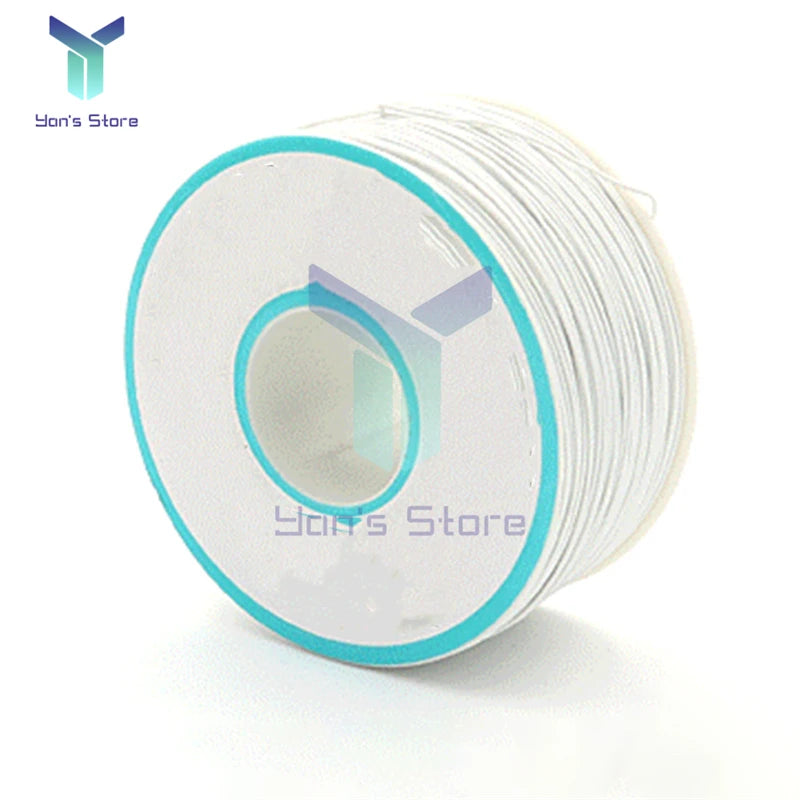 250M 30AWG Wire Cable 8 Color PCB Soldering Fly Iine 0.55mm Breadboard Jumper Colored Insulation Wrap Cable Tinned Pure Copper