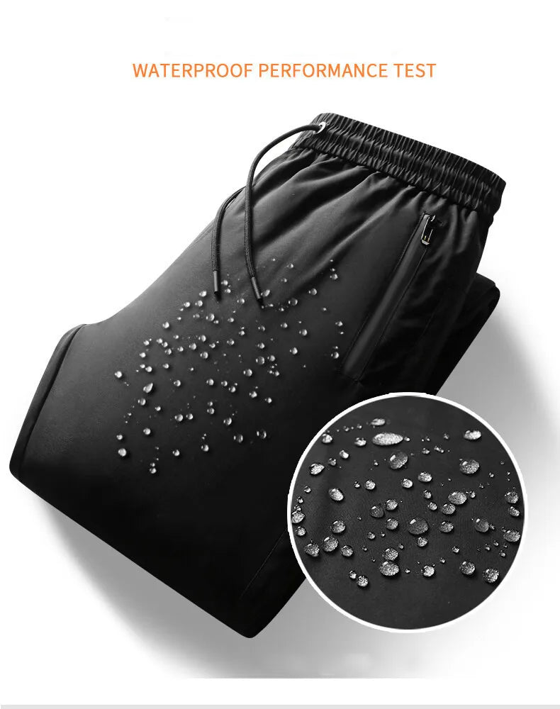 90% White Duck Down Winter Down Pants Men Waterproof Padded Sweatpants Camouflage Joggers Male Thick Warm Down Long Trousers 8XL.