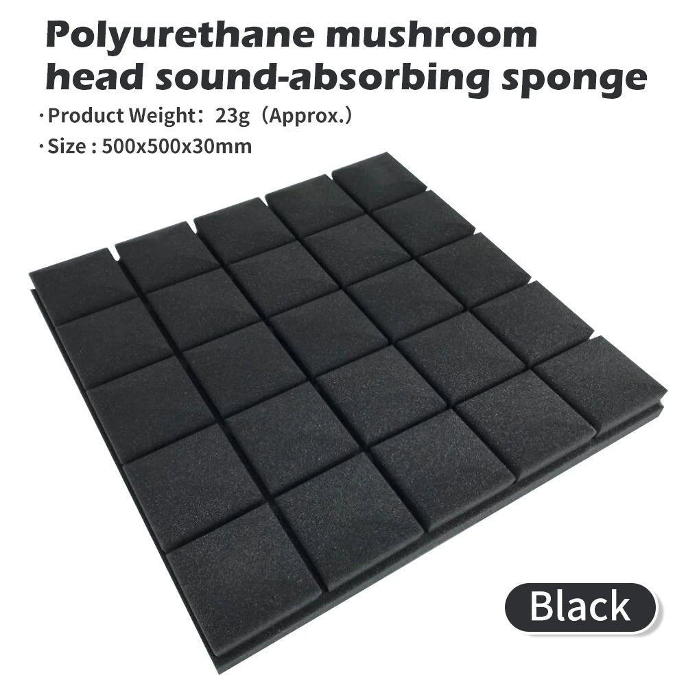 200x200/150x150mm 3/5/10/15mm ESD Anti Static Pin Insertion High Density Foam Soundproofing Foam Sound-Absorb Noise Sponge Foam