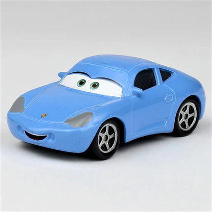 Cars Disney Pixar Cars 2 3 Toy Lightning McQueen Mater Sheriff Alloy Metal Model Car 1:55 Metal Toys Vehicles Boy Children Gifts