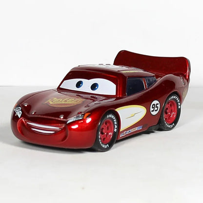 Cars Disney Pixar Cars 2 3 Toy Lightning McQueen Mater Sheriff Alloy Metal Model Car 1:55 Metal Toys Vehicles Boy Children Gifts