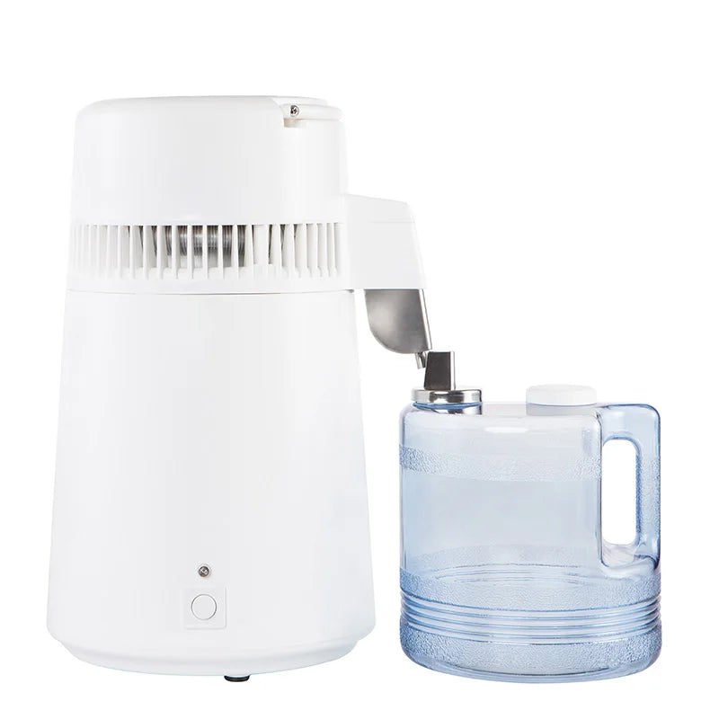 750W 4L Water Distiller Household Distilled Pure Water Machine Distillation Purifier Filter Stainless Steel Water Filter.