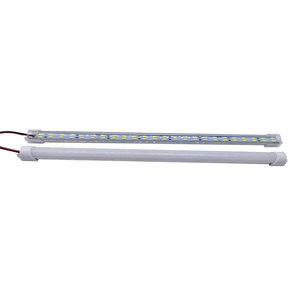 1PCS 12V/24V 24/48 LED Light Strip 330X15MM Hard Rigid Tube Bar Lamp IP65 Waterproof 5730-led bead Lights Strips For DIY.