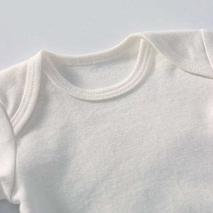Winter Herbst Baumwolle Baby Strampler Weiß Langarm Bodys für Kind Baby Mädchen Jungen Kleidung