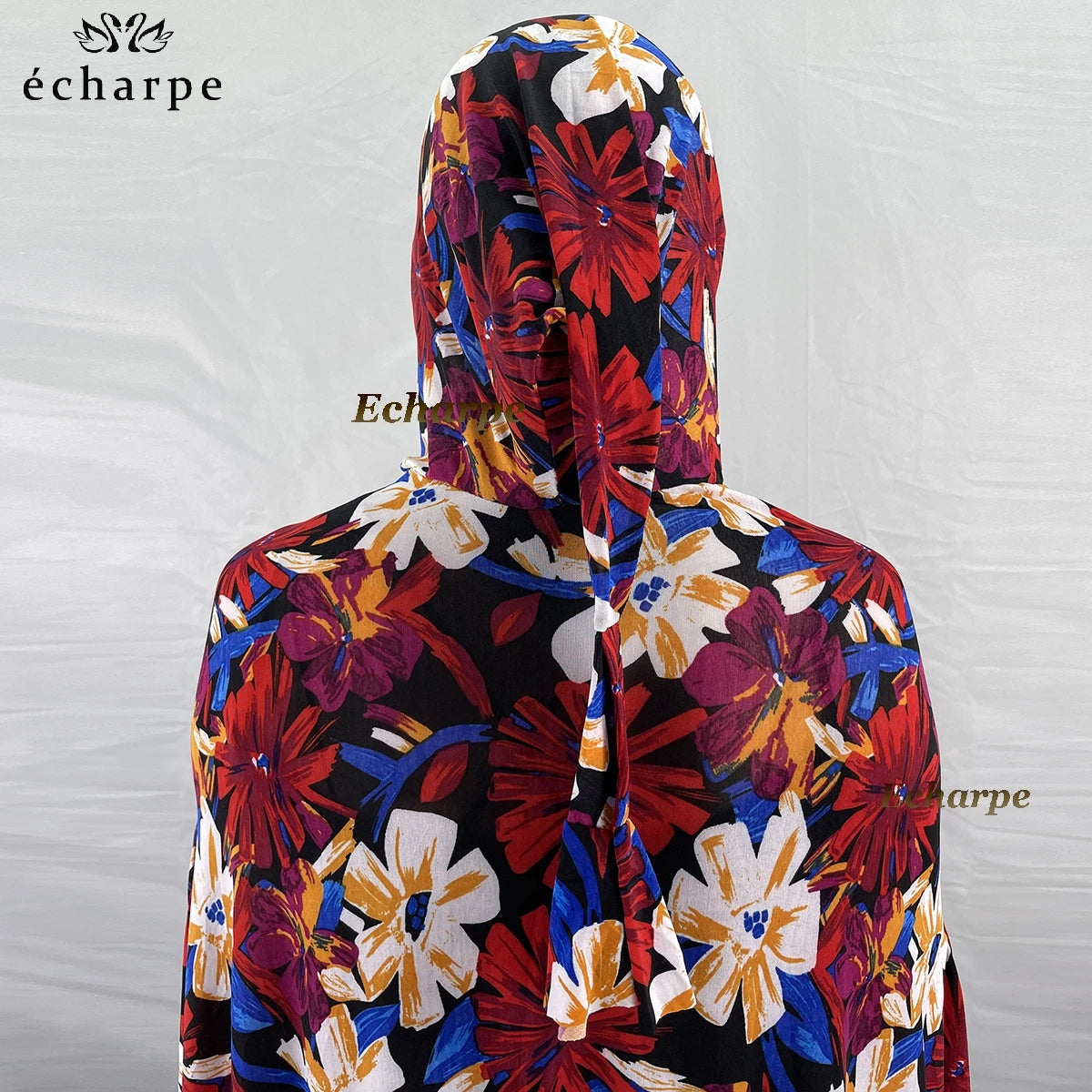 1 Pieces Muslim Hijabs Dress Women's Prayer Garment Dubai Abaya Arab Jibab Islam Flowers Djellaba Femmel Khimar Caftan Clothes.