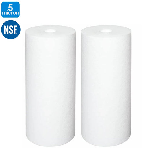 Polypropylene Water Filter Cartridge DGD-5005 4.5"x10" Sediment Filters
