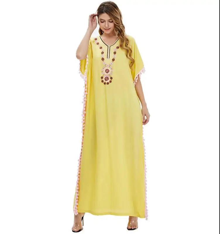 Islamic Style Modern Urban Casual Women Dress Night Sleepwear Pajama for Women Muslim Islamic Clothing.