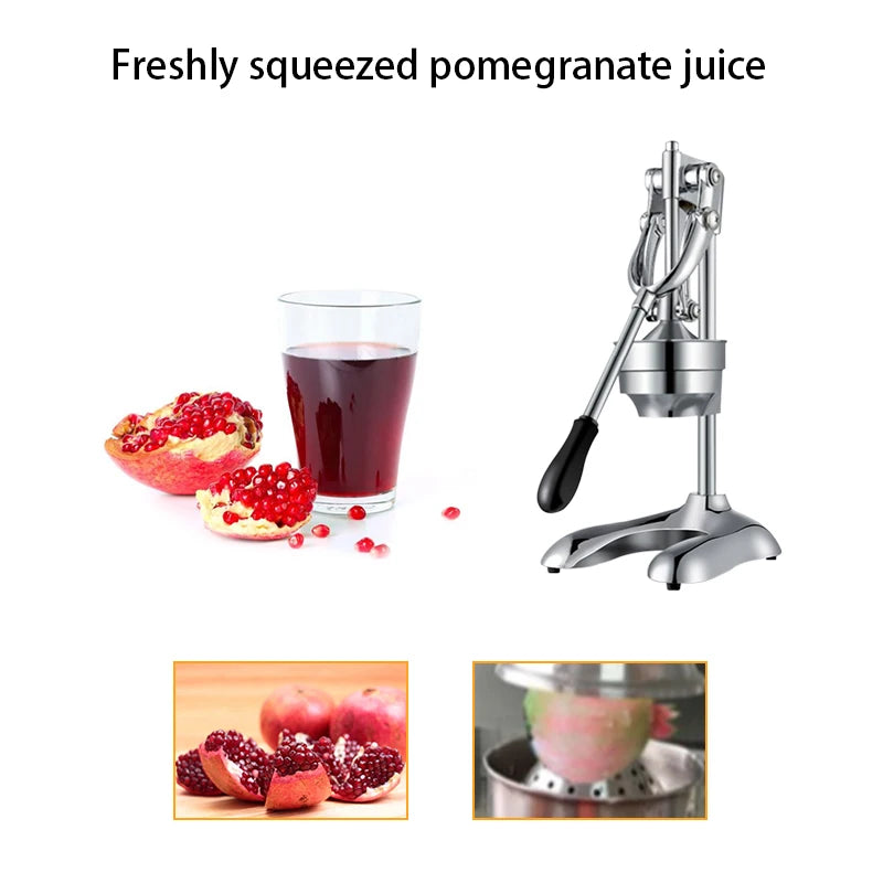 Stainless Steel Citrus Fruits Squeezer Orange Lemon  Juicer Lemon Fruit Pressing Machine Press Juicer Home commercial.