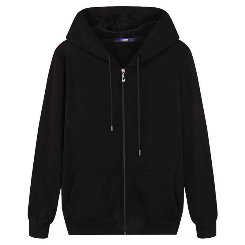 8XL Plus Größe Damen Herbst Winter Fleece Kapuzen Strickjacke Sweatshirts Büste 140cm 4XL 6XL 7XL 8XL Casual Lose Zipper Hoodie.