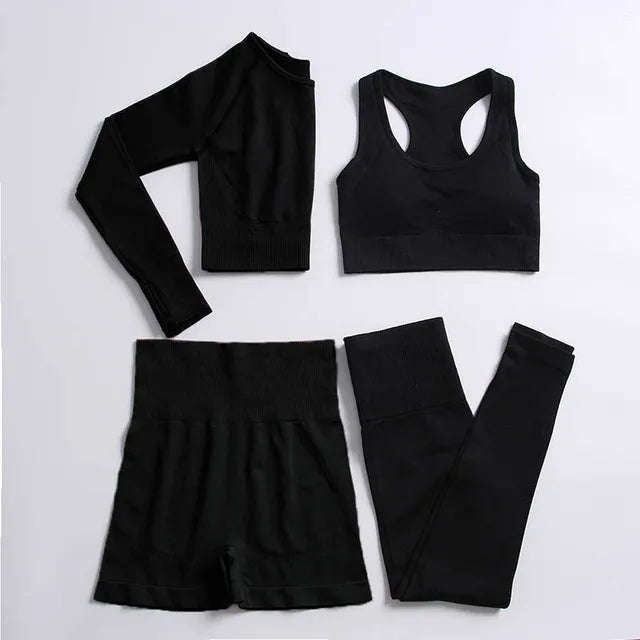 2022 Seamless Yoga Set Workout Clothes for Women Sport Set Outfit Fitness Clothing Gym Clothes Women Set Leggings Sportswear